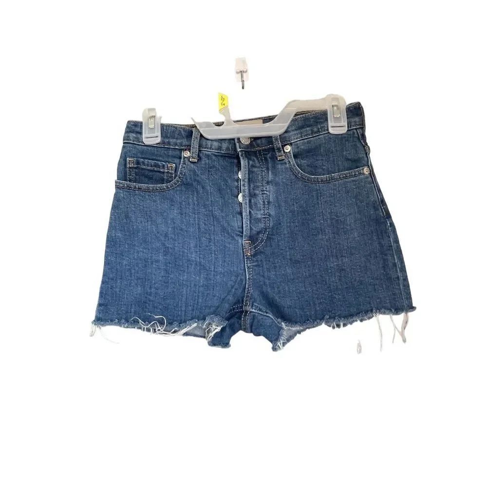 Everlane Medium Wash Denim Cheeky Shirts Size 26
